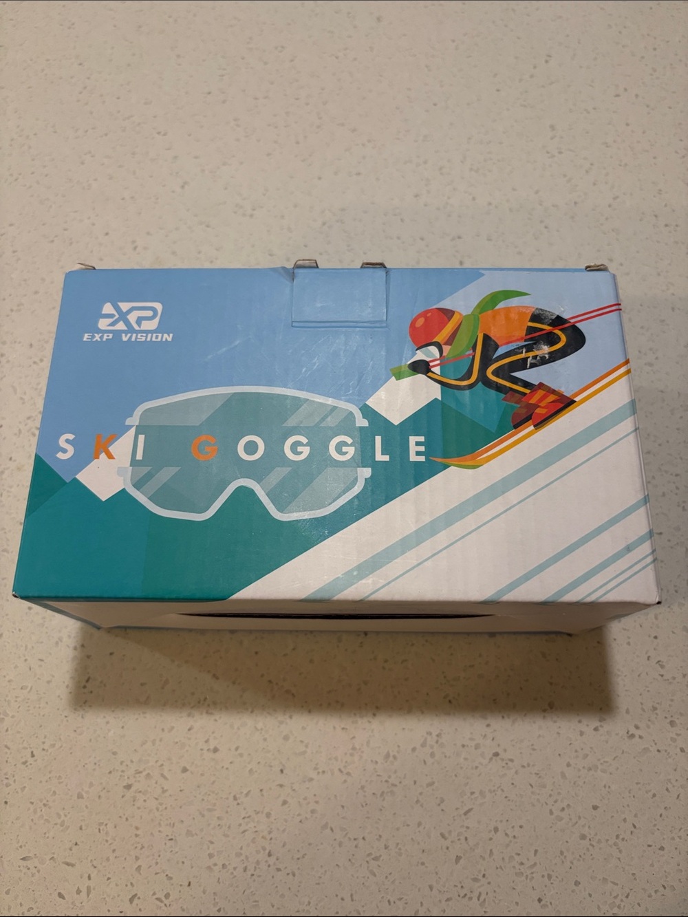 Ski Goggles - Teal/Blue